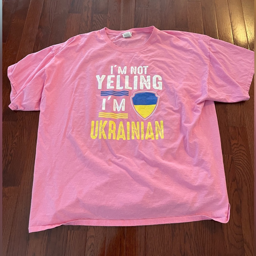 Plus Size Funny Ukrainian T Shirt